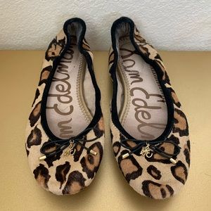 Sam Edelman cheetah flats